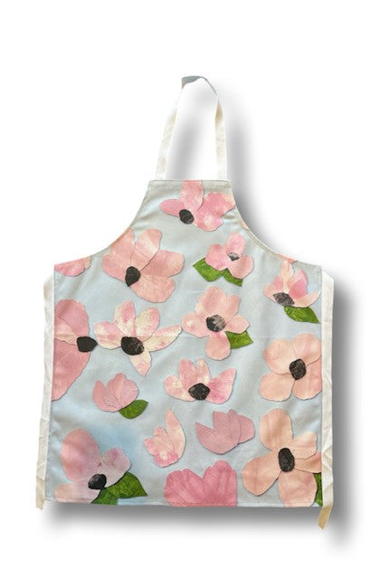 Apron - Pale Sky Pink