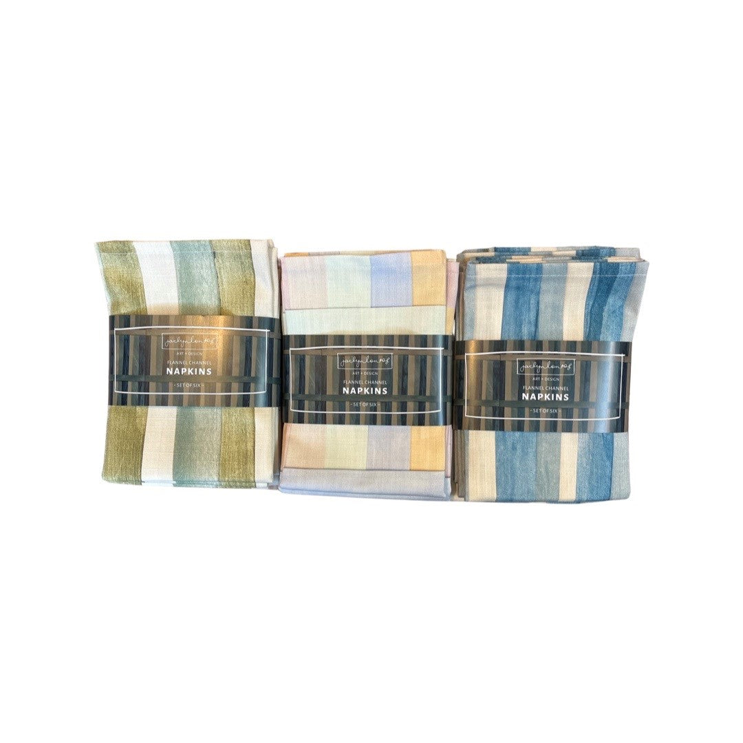 Napkins - Set of 6 - Antique Green