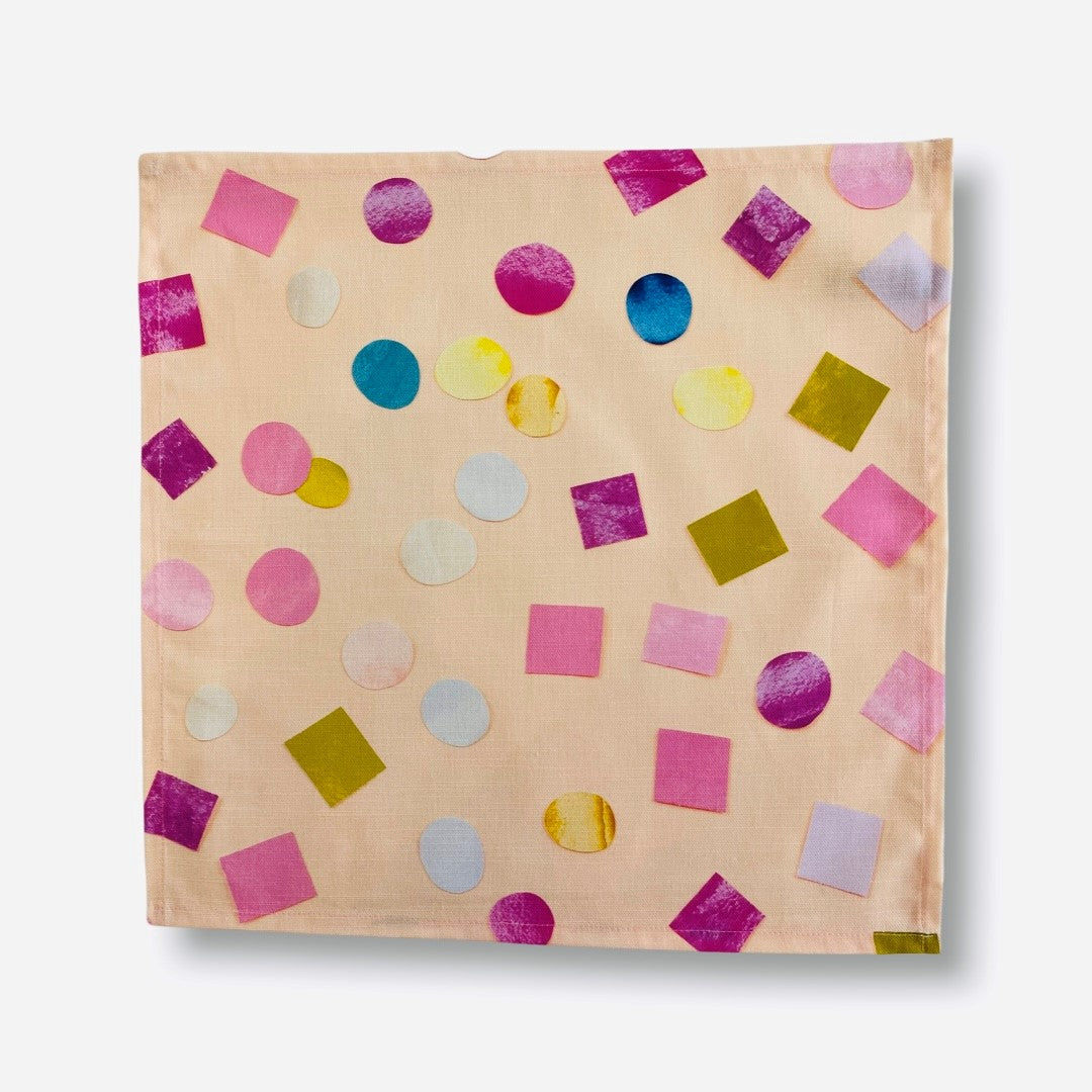 Napkins - Set of 6 - Zero Squared [Peach]