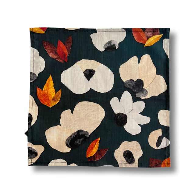 Napkins - Set of 6 - Green Autumn