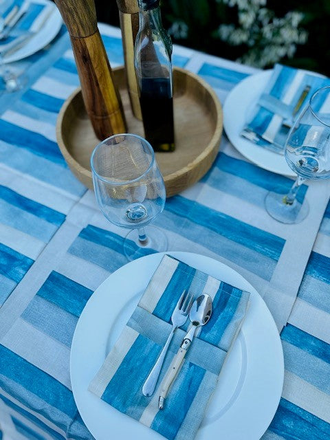 Tablecloth - Dusk Blue