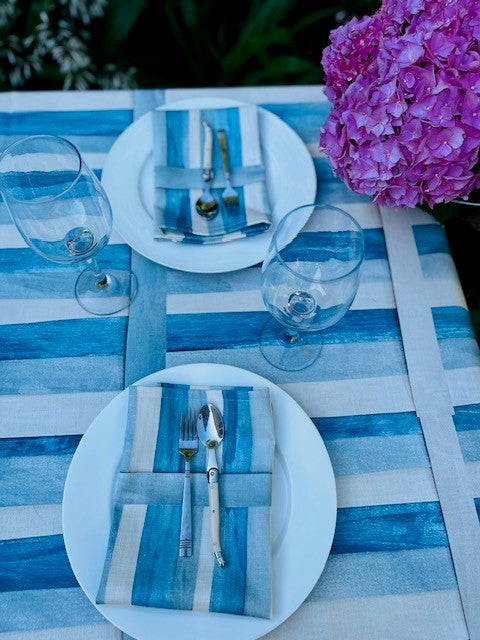 Tablecloth - Dusk Blue