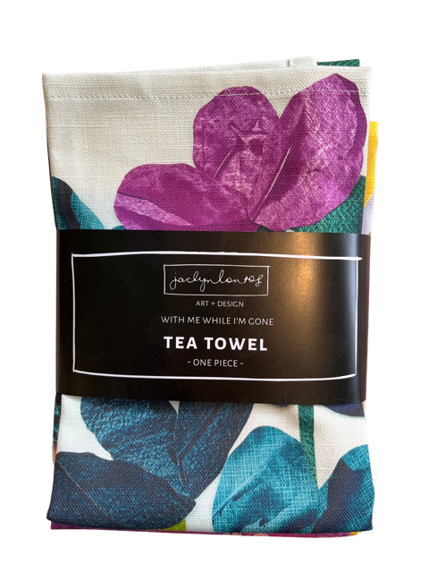 Tea Towels - Set of 4 - Assorted Designs - With Me While I'm Gone I